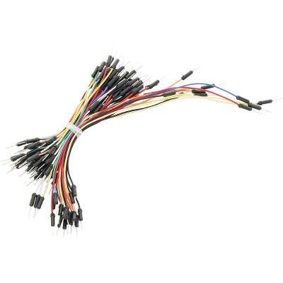 Set of 65 Breadboard connection cables